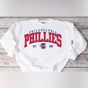 Phillies Vintage Logo Crewneck
